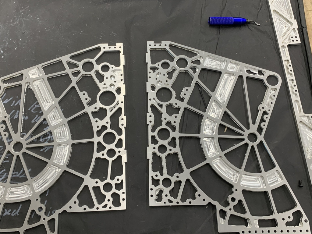Aluminum sideplates