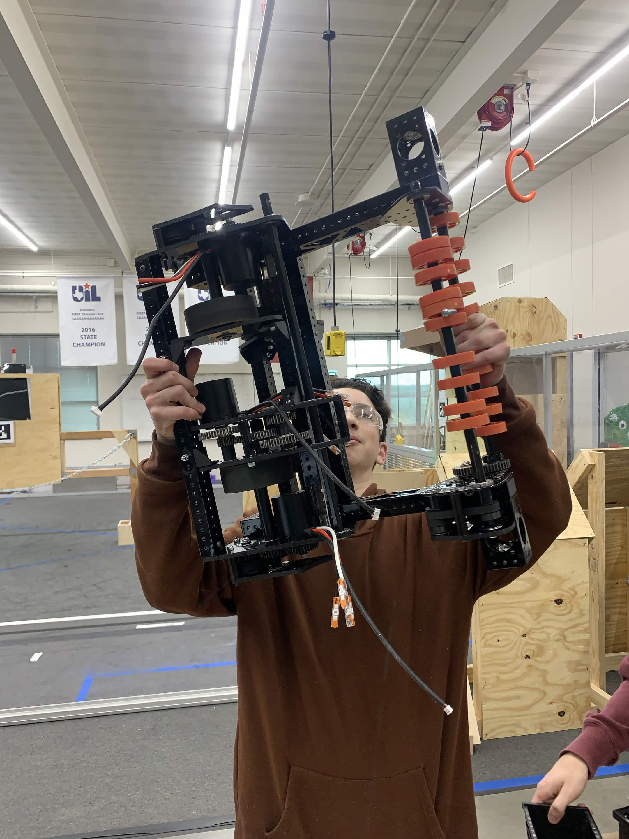First FRC mechanism assembled.