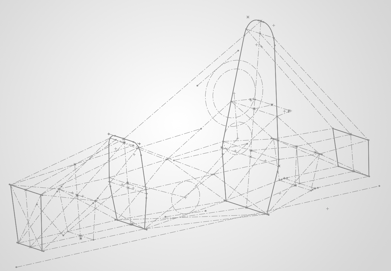 Chassis sketches.